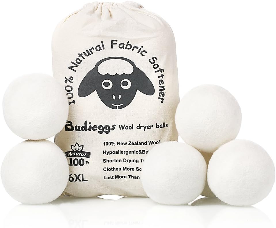 Wool Dryer Balls 6 Pack and Sparkling Laundry Blend 3 Pack – Plant Therapy